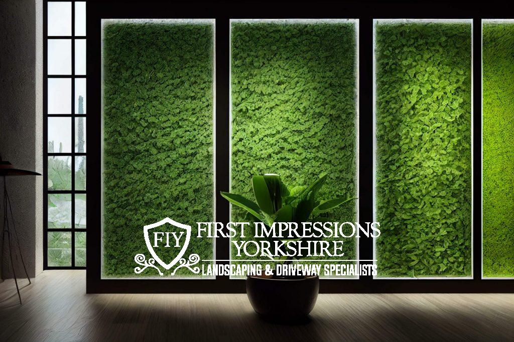 Featured Artificial Grass Wall